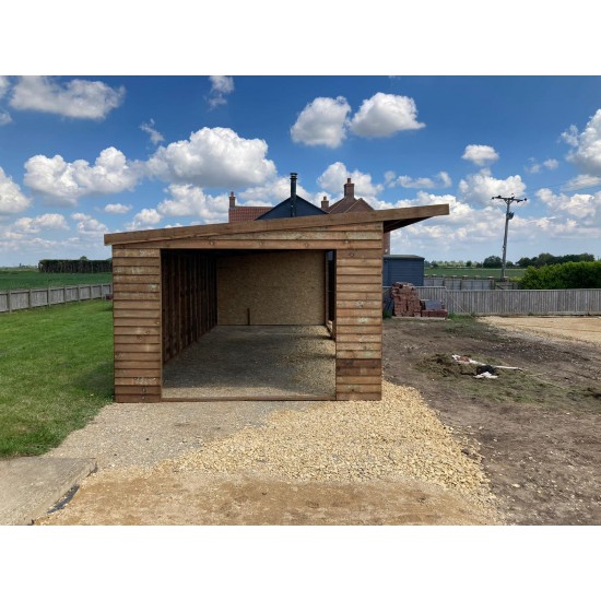 Open Barn/Shelter 48ft x 12ft. Price on enquiry