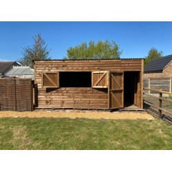 Shelter/Workshop 24ft x 12ft  Price on enquiry.