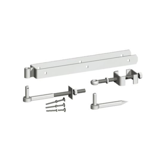 24" Adjustable Field Gate Hinge Set