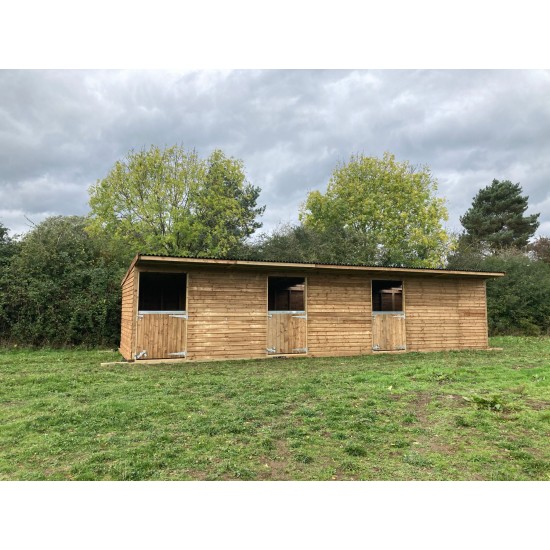 36ft x 12ft Stables & Tack Room