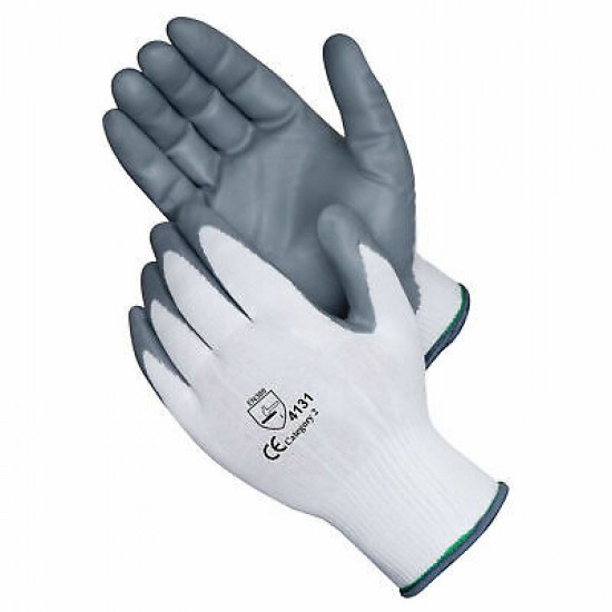 Foam Nylon Nitrile Gloves