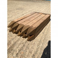 Wooden Pegs 2"x2" Strong / Stakes 900mm (36") Thick 15 pack