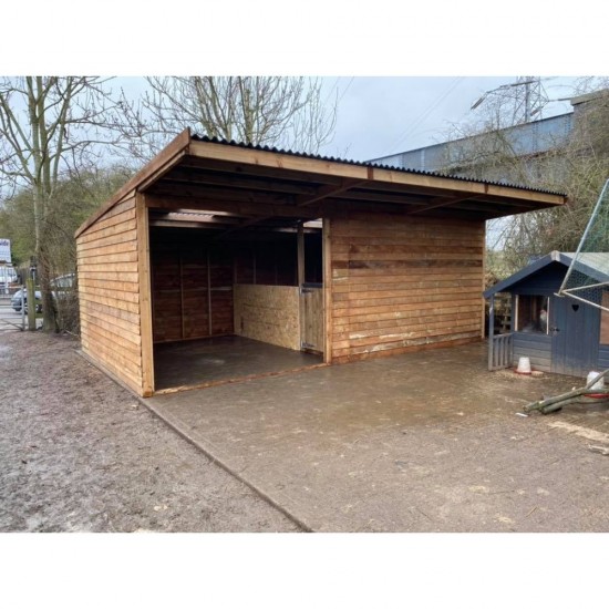 24ft x 12ft Internal Stables & Storage